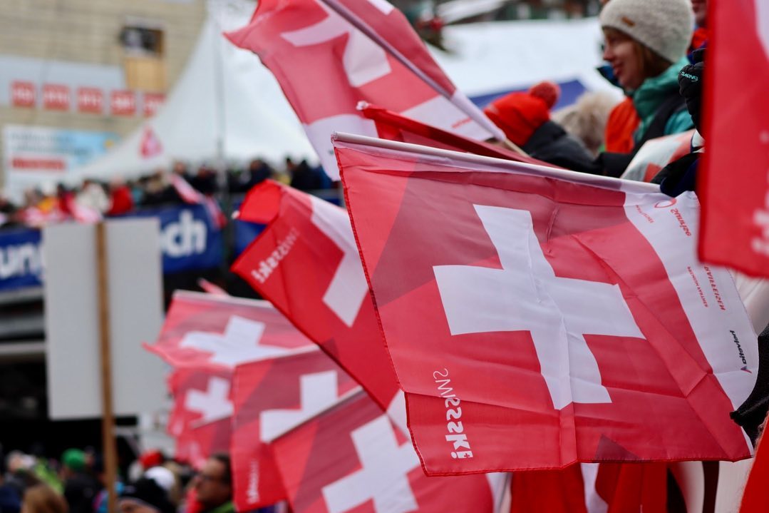 Schweizer Fans Lauberhorn